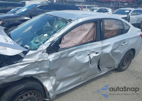 2016 Nissan Sentra Sv из США, поврежденный, VIN 3N1AB7AP8GY259308